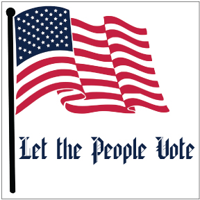 Let The People Vote Sticker