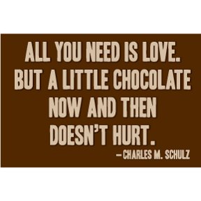 Love Chocolate Charles Schulz Magnet