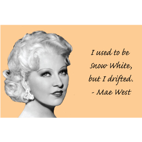 Mae West Magnet