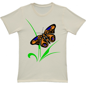Medicine Woman Butterfly Organic TShirt