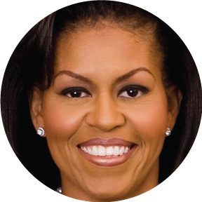 Michelle Obama Button
