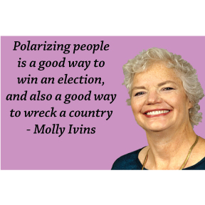 Molly Ivins Magnet