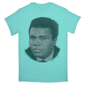 Muhammad Ali Word TShirt