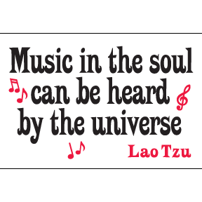Music Lao Tzu Magnet
