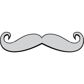 Mustache / Moustache Plaque