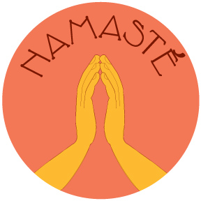 Namaste Button