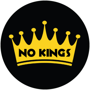 No Kings Button