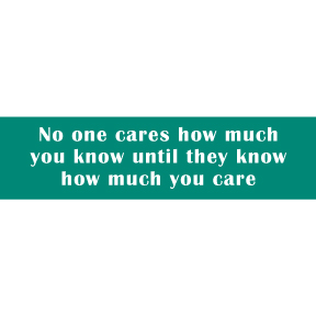 No One Cares Bumper Bumper Sticker