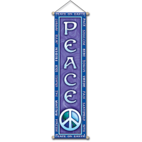 Peace On Earth Affirmation Banner