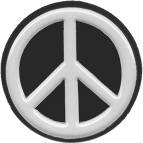 Peace Sign Lapel Pin