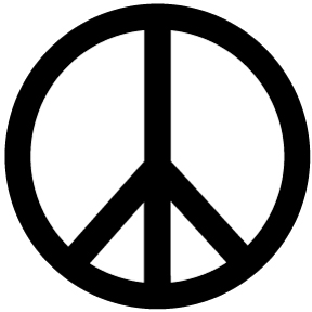 Peace Sign Sticker