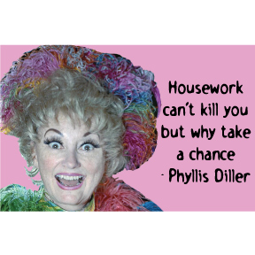 Phyllis Diller Magnet