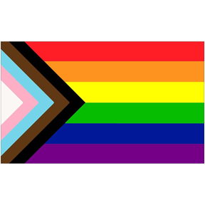 Progress Pride Rainbow Flag