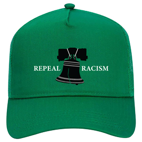 Repeal Racism Green Hat