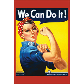 Rosie The Riveter Magnet