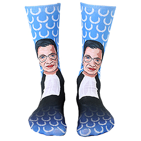 Ruth Bader Ginsburg RBG Socks