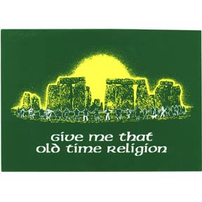 Stonehenge Religion Poster
