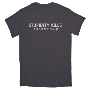 Stupidity Kills TShirt