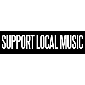 Support Local Music Bumper Sticker