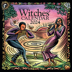 Witches Wall Calendar.