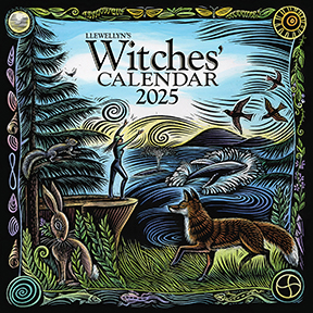 Witches Wall Calendar.