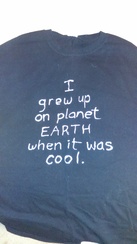 I grew up on Earth