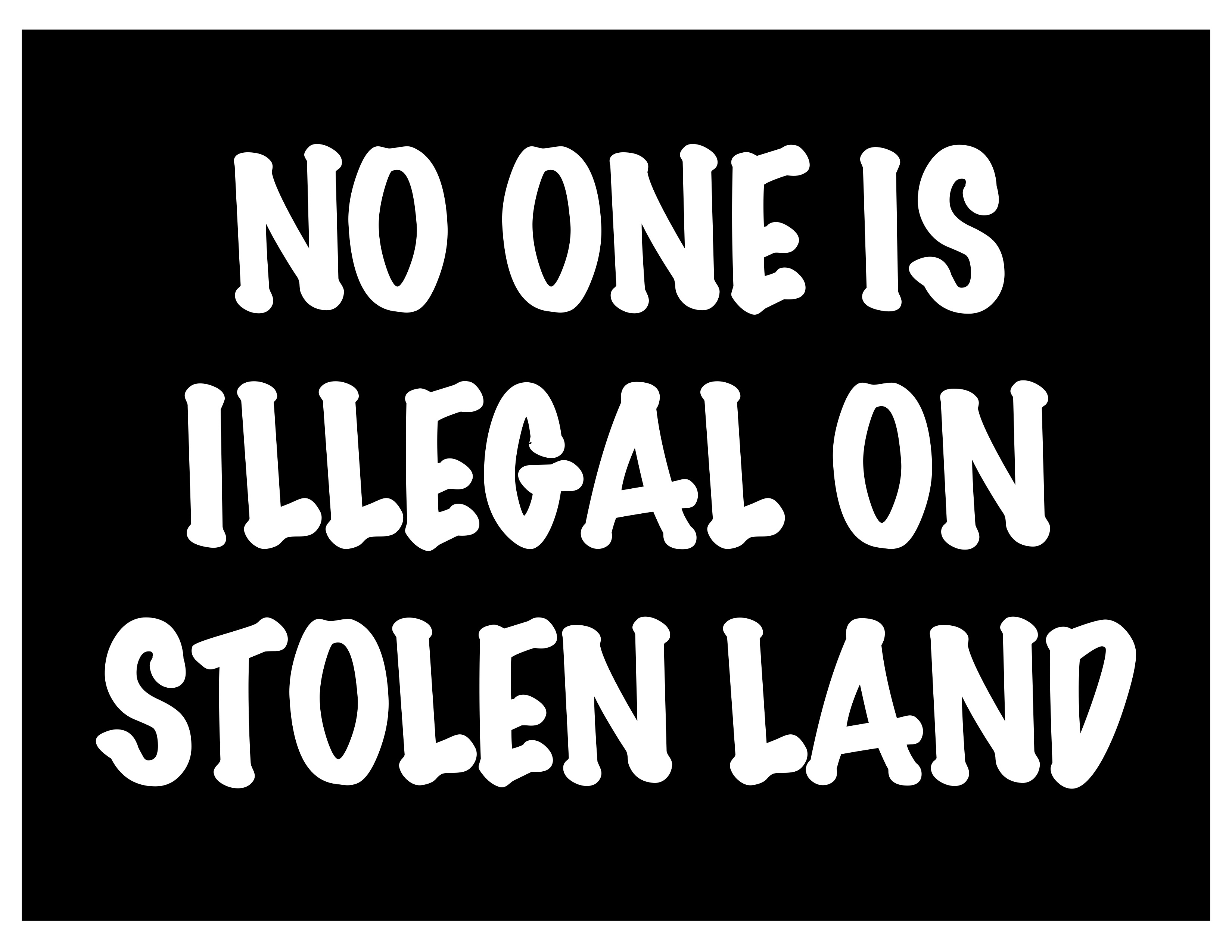 No One Is Illegal